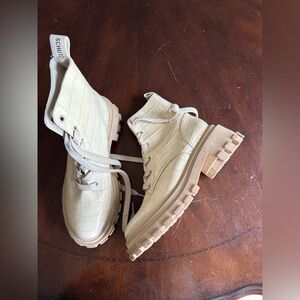 Schutz orly combat boots